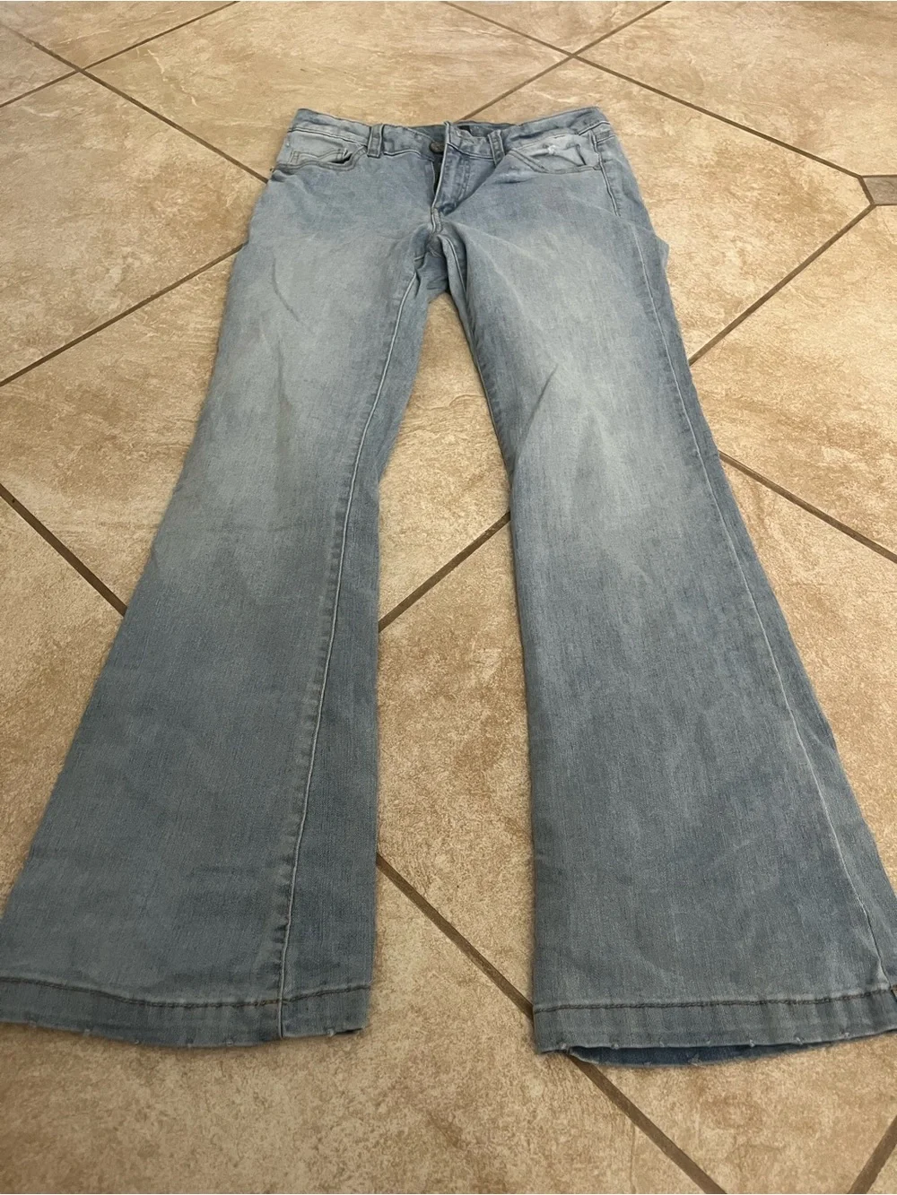 Light Blue Women's Jeans - Classic Straight Leg